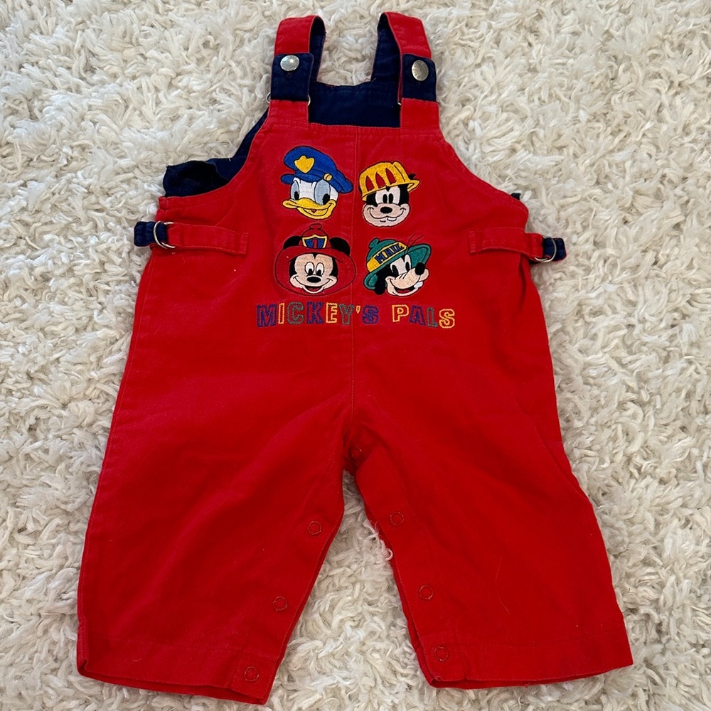 The Disney Store Mickey Mouse Overalls